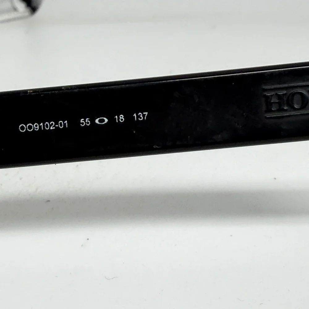 Oakley Holbrook OO910201 Sunglasses Black‎ Lens Scratched Square Frame Men 21057